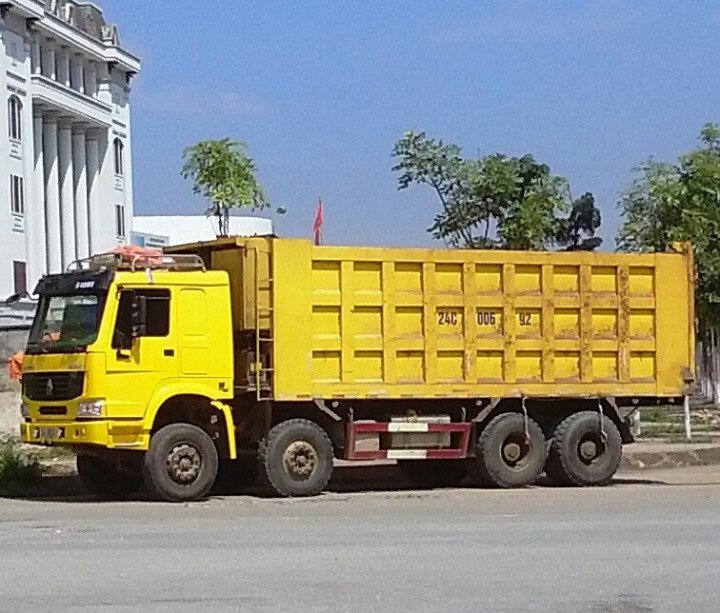 Bán xe ben 4 chân Howo 371 2011 cũ đã qua sử dụng