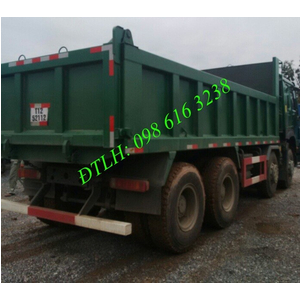 Bán xe ben 4 chân Howo 371 ps, 336 ps thùng vuông, cầu visai, cầu dầu giá tốt nhất Hà Nội