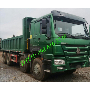 Bán xe ben 4 chân Howo 371 ps, 336 ps thùng vuông, cầu visai, cầu dầu giá tốt nhất Hà Nội