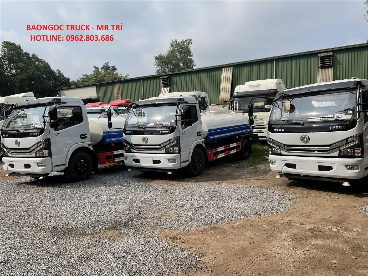 Bán xe nước dongfeng 5 khối