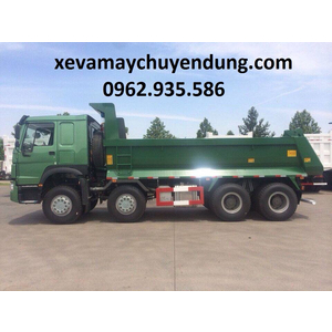 BÁN XE TẢI BEN HOWO 4 CHÂN TẢI CAO 2017