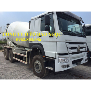 BÁN XE TRỘN BÊ TÔNG HOWO 10 KHỐI CIMC