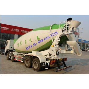 Bán xe trộn bê tông 4 chân HOWO 12 14 16 18 khối, động cơ 380 Ps giá tốt nhất tại Hà Nội