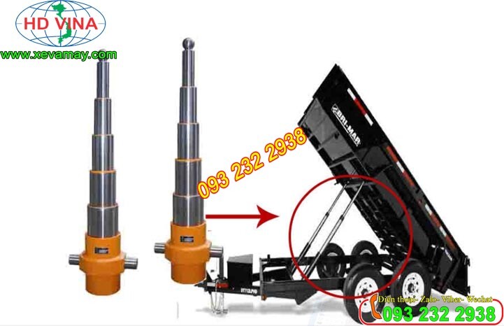 bán xy lanh thủy lực xe tải nhỏ