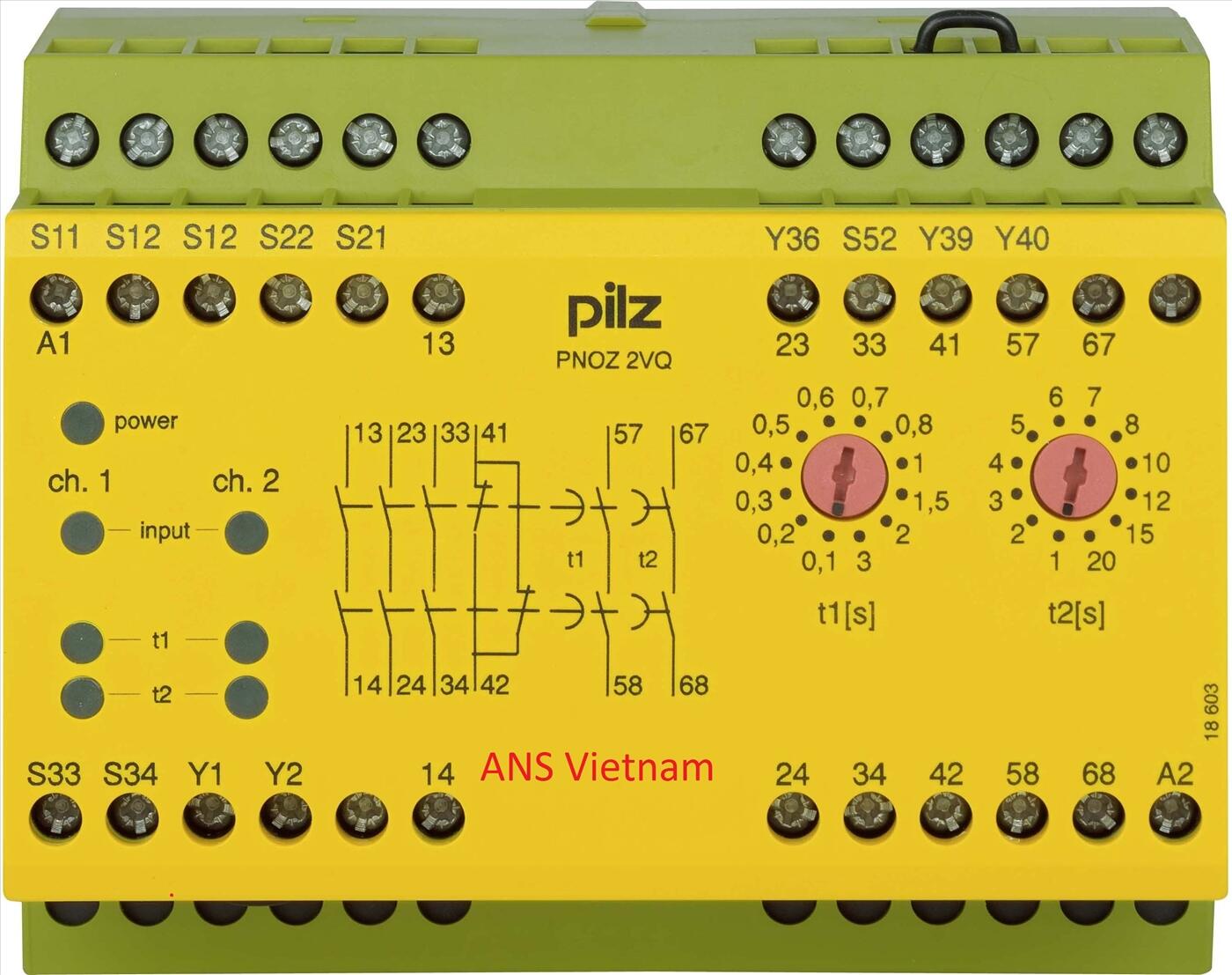 Bảng danh sách kho rơ le giám sát Pilz phần 1