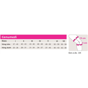 Nẹp gối bánh chè Genumedi