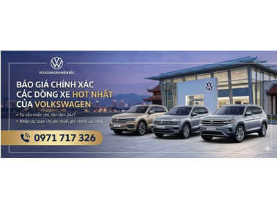 Bảng giá lăn bánh các dòng Volkswagen mới nhất