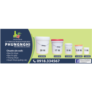 Bán thùng nhựa đựng hóa chất - sơn nước