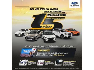 Bảng Giá Xe Subaru Trong Tháng 6/2026 - Cập Nhật Bảng Giá Mới Nhất Tại Subaru Hà Nội