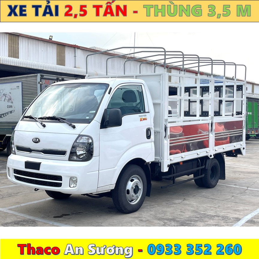 BẢNG GIÁ XE TẢI HUYNDAI 2,5 TẤN? BẢNG GIÁ XE TẢI THACO KIA MỚI NHẤT?