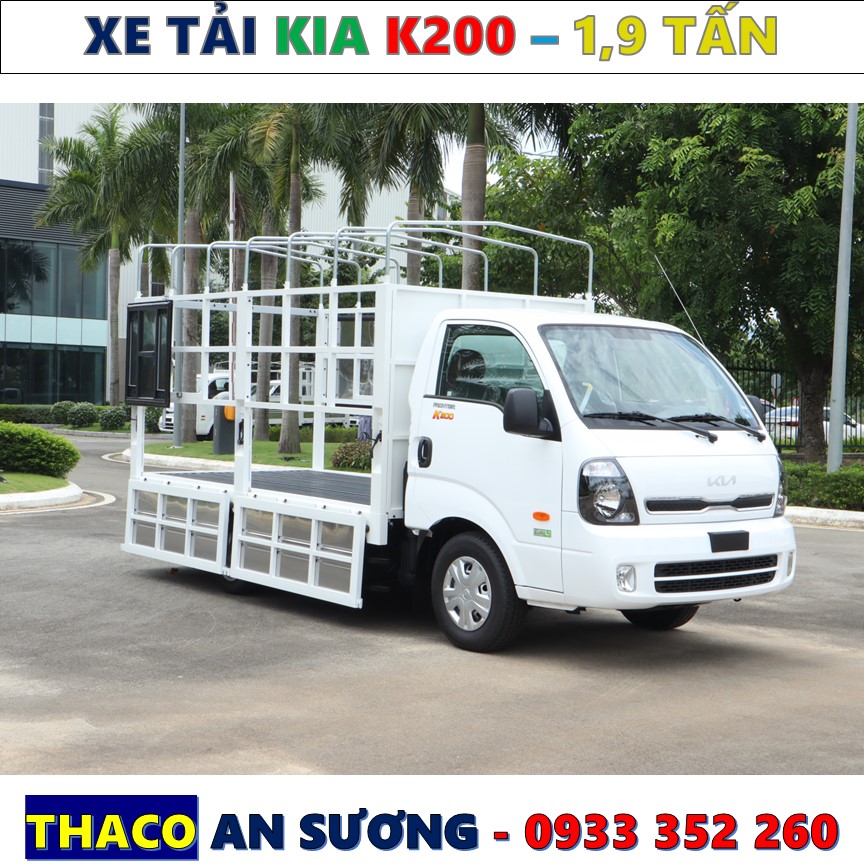 BẢNG GIÁ XE TẢI KIA K200 MỚI NHẤT 2026