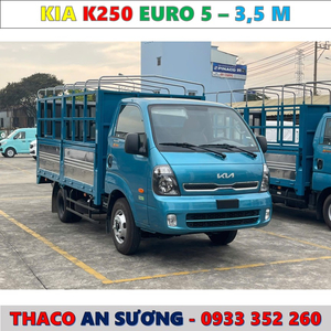 BẢNG GIÁ XE TẢI KIA K250 EURO 5 MỚI NHẤT