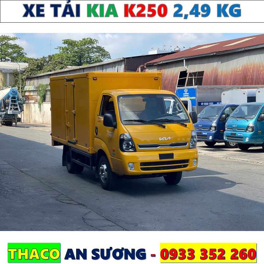 BẢNG GIÁ XE TẢI KIA K250 MỚI NHẤT 2026