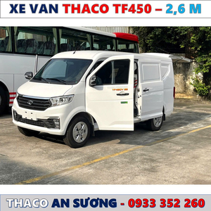 BẢNG GIÁ XE TẢI VAN THACO TF450V 2 CHỖ MỚI NHẤT