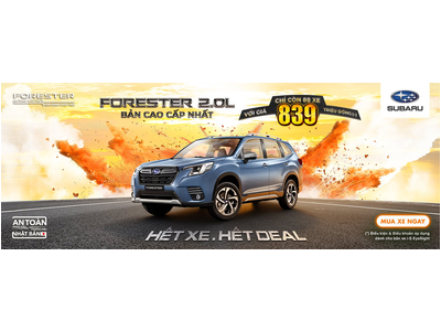 BẢNG KÊ CHI PHÍ LĂN BÁNH CỦA XE FORESTER NHẬP THÁI NGUYÊN CHIẾC TRONG THÁNG 8/ 2026