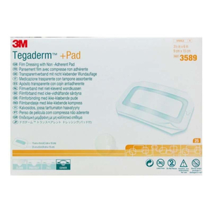 Băng phim dính y tế trong suốt có gạc vô trùng 3M Tegaderm Pad 3589