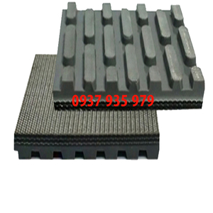 Băng tải chà nhám thùng dạng hạt dưa (PVC)