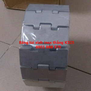 Băng tải xích Inox K325 chạy thẳng (Stainless steel chains belt)