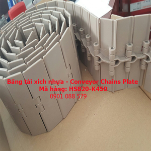 Băng tải xích nhựa dòng 820 (Conveyor Chains Plate)