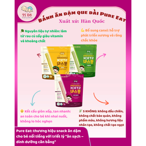 Bánh ăn dặm thanh dài Pure eat