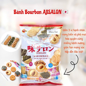 Bánh Bourbon hỗn hợp kẹp rong biển