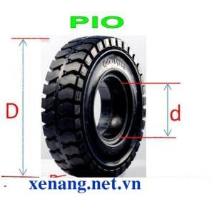 Bánh đặc xe nâng 750-16 Pio