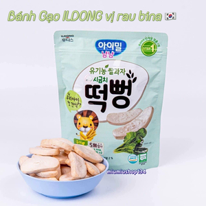 Bánh Gạo ILDONG Rau Bina 🇰🇷