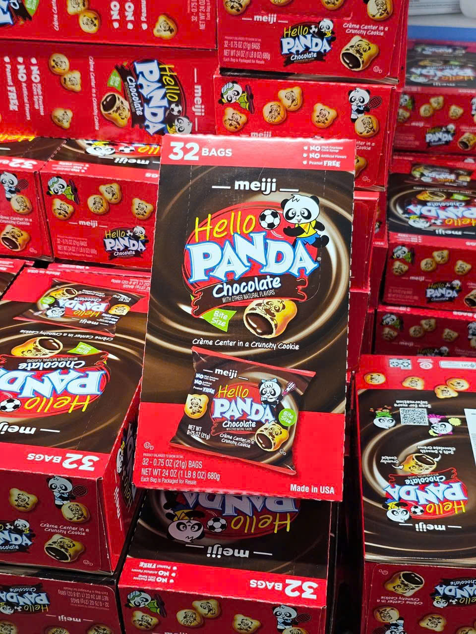 Bánh Meiji Hello Panda socola (hôp)