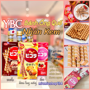 Bánh Ống Quế Nhân Kem YBC Vị Dâu