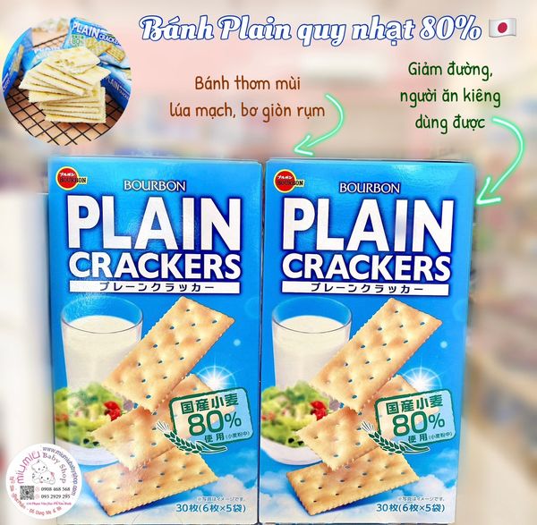 Bánh Plain quy nhạt 80%