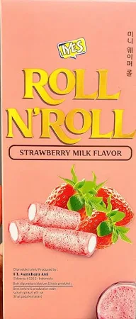 Bánh quế Roll N Roll vị dâu