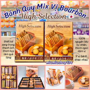 Bánh Quy Bourbon HighSelection Mix 9 Vị 🇯🇵