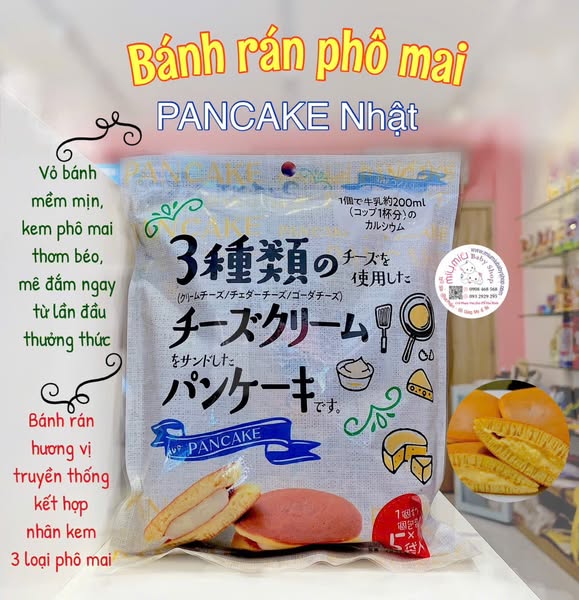 Bánh rán phô mai Nhật