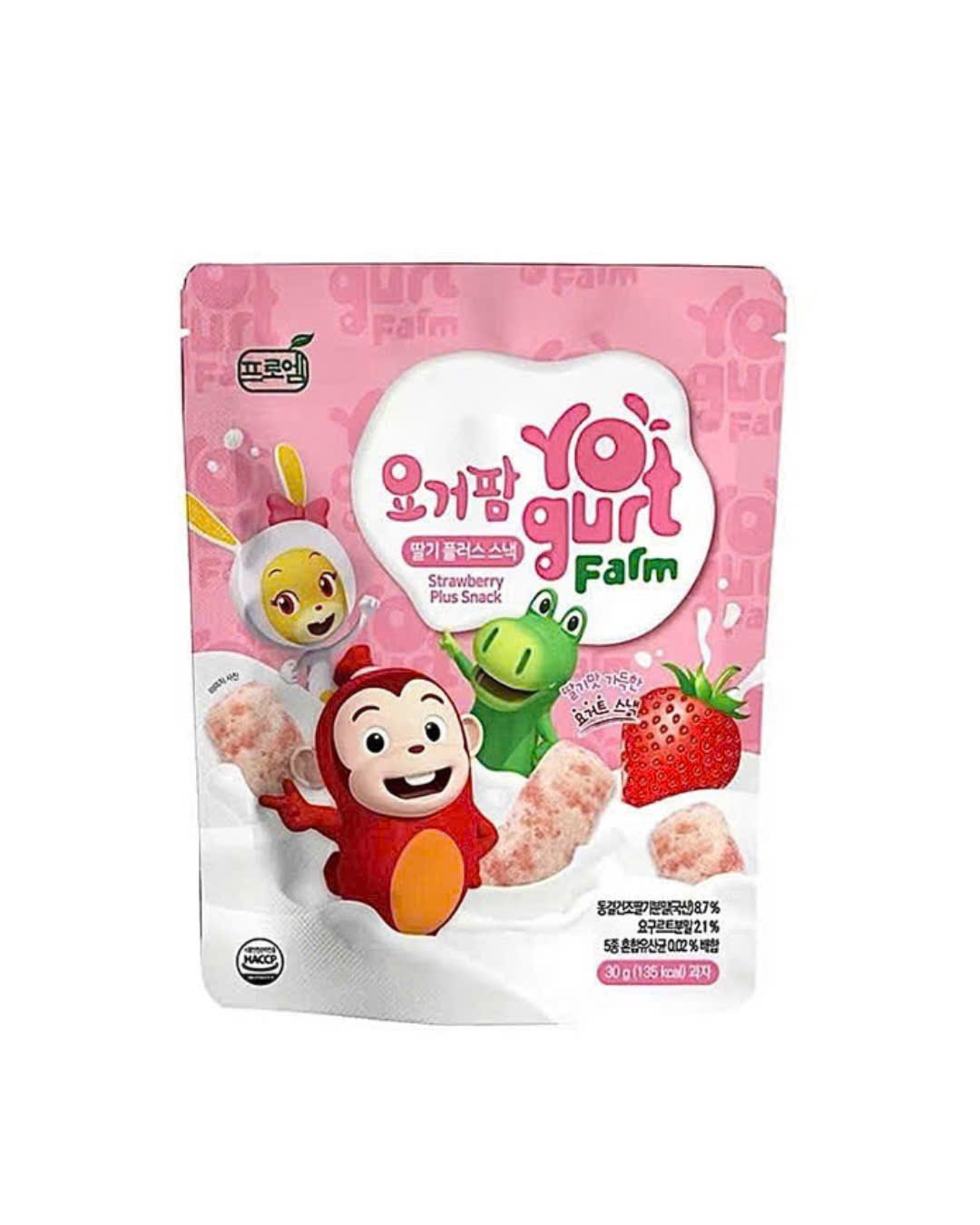 Bánh sữa chua Mom Care vị dâu tây