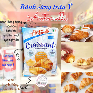 Bánh sừng trâu Ý bơ