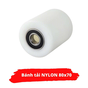 Bánh tải nylon xe nâng tay 80x70