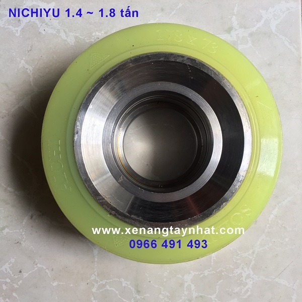 Bánh xe nâng điện PU 178x73, Toyota, Nichiyu, TCM, Komatsu