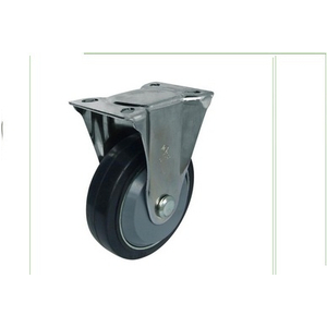Bánh Xe đẩy cao su Càng G lõi thép cố định