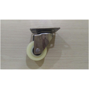 Bánh xe đẩy hàng inox 304 phi 75x25mm