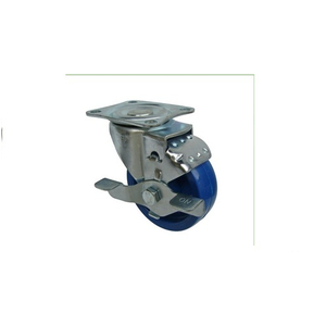 Bánh xe đẩy nhựa pp càng G , Đế, có thắng
