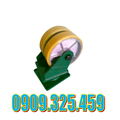 BÁNH XE ĐÔI PU 200 x 50MM