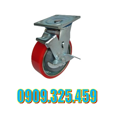BÁNH XE ĐẨY HÀNG PU 100x48MM