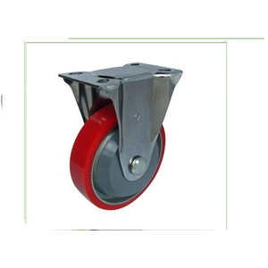 Bánh Xe Đẩy PU lõi thép càng G cố định