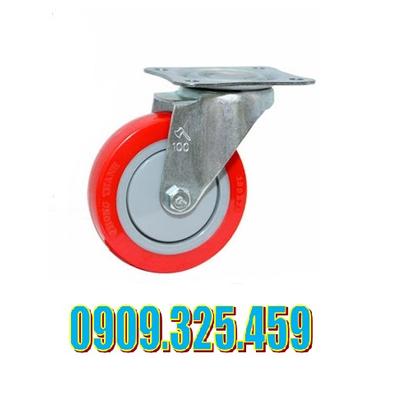 BÁNH XE ĐẨY HÀNG NHỰA TPU 65 x 25MM