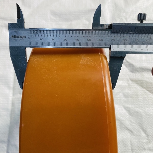 bánh xe pu 220x70- bánh chạy xe nâng điện Noblelift PTE15