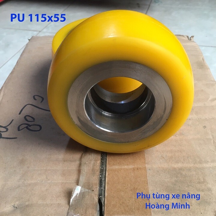 Bánh xe nâng điện PU 115x55