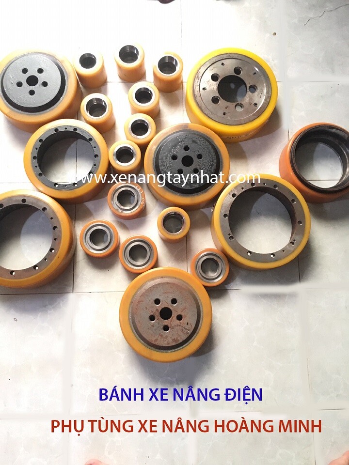 BÁNH XE NÂNG ĐIỆN, BÁNH XE PU NHẬP KHẨU GIÁ RẺ