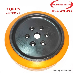 BÁNH XE NÂNG ĐIỆN HANGCHA EP CQE15S PU 260X105
