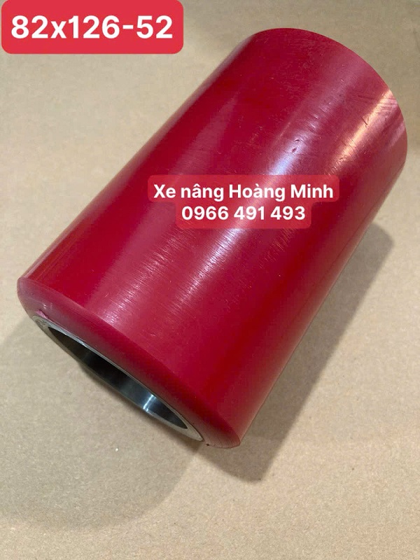 Bánh xe nâng điện PU 82x126, 82x126-52mm, bánh tải xe nâng điện chính hãng chất lượng cao