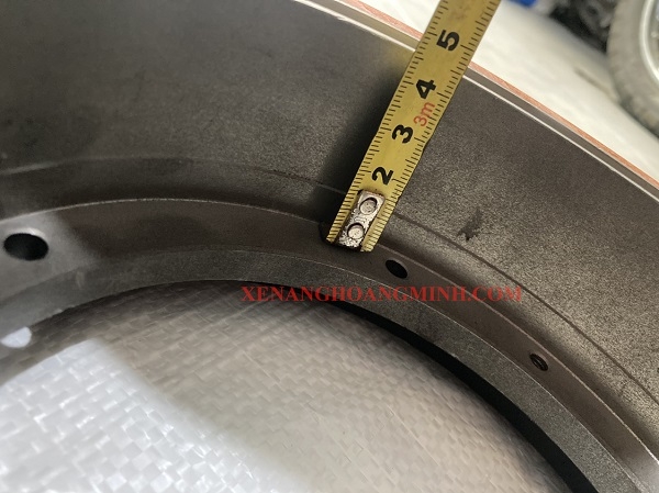 bánh xe pu 220x70- bánh chạy xe nâng điện Noblelift PTE15